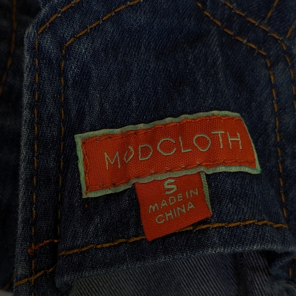 Modcloth denim overalls szS - Picture 7 of 10